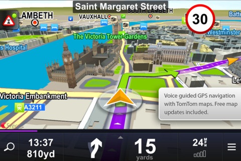 Mobile maps pour iPhone