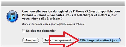 Télécharger et faire une mise à jour iPhone