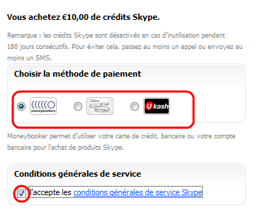 Comment acheter des crédits Skype