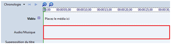 Ajouter un son à une vidéo avec Windows Movies Maker