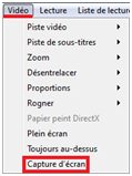 Capturer une image à partir s’une vidéo avec VLC