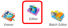 Bouton Editor de Photoscap