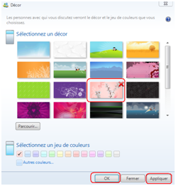 Changer le thème sur MSN 2009