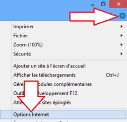 Options Internet Explorer