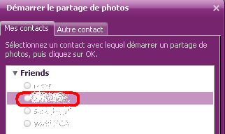 Envoyer un fichier avec Yahoo Messenger