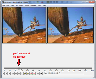 Extraire une séquence d’une vidéo avec Virtualdub