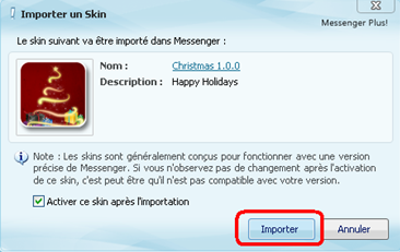 Comment installer un nouveau skin sur MSN plus