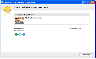 jouer avec un ami sur Skype