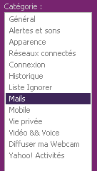 Masquer la fenêtre de discussion Yahoo Messenger qui s'affiche en bas de l’écran