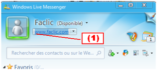 Comment ajouter et modifier mon message perso sur MSN