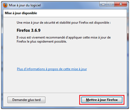 Mettre à jour Mozilla Firefox