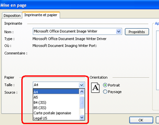 Mise en page et impression d'un document Publisher