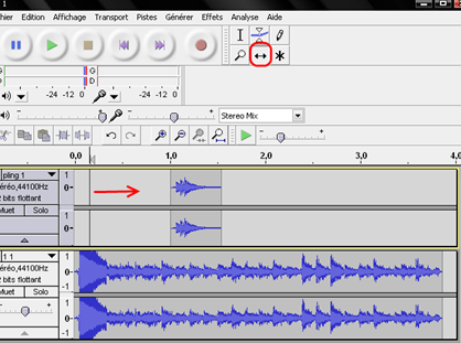 Mixer, mélanger des sons avec Audacity