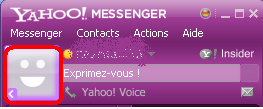 Modifier l’image personnel de Yahoo Messenger