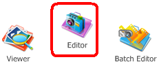 Bouton Editor de Photoscap