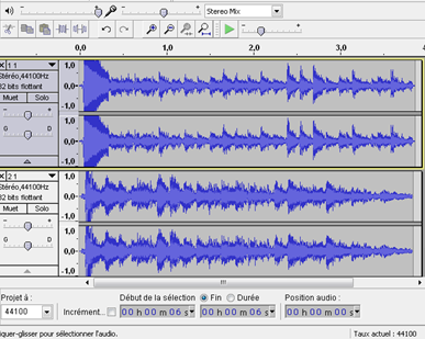 Assembler plusieurs fichiers MP3 dans un seul fichier MP3 avec Audacity