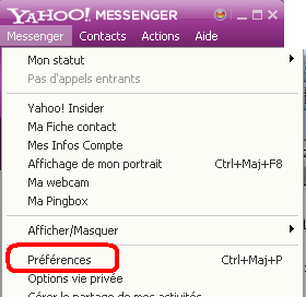 Comment régler la Webcam sur Yahoo Messenger