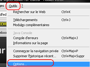 Supprimer les cookies d'un seul site sur Mozilla Firefox