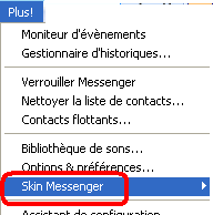 Télécharger un nouveau skin sur msn plus