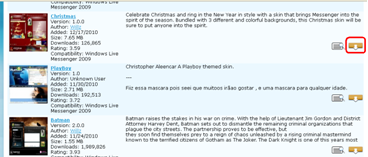 Télécharger un nouveau skin sur msn plus