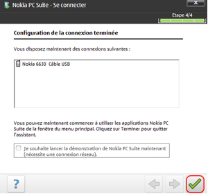 Connecter un mobile Nokia avec le PC via PC suite