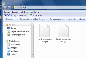 Comment couper un gros fichier winzip