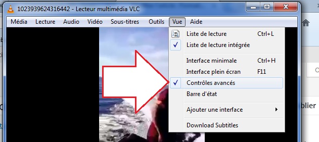 Activer l'enregistrement VLC