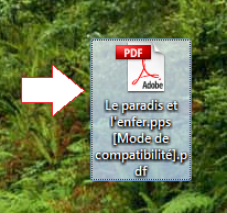 Fichier résultat en format PDF