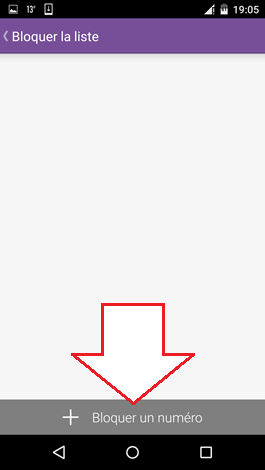 Bloquer un numéro Viber