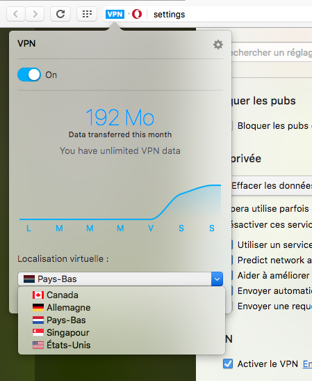 VPN Opera